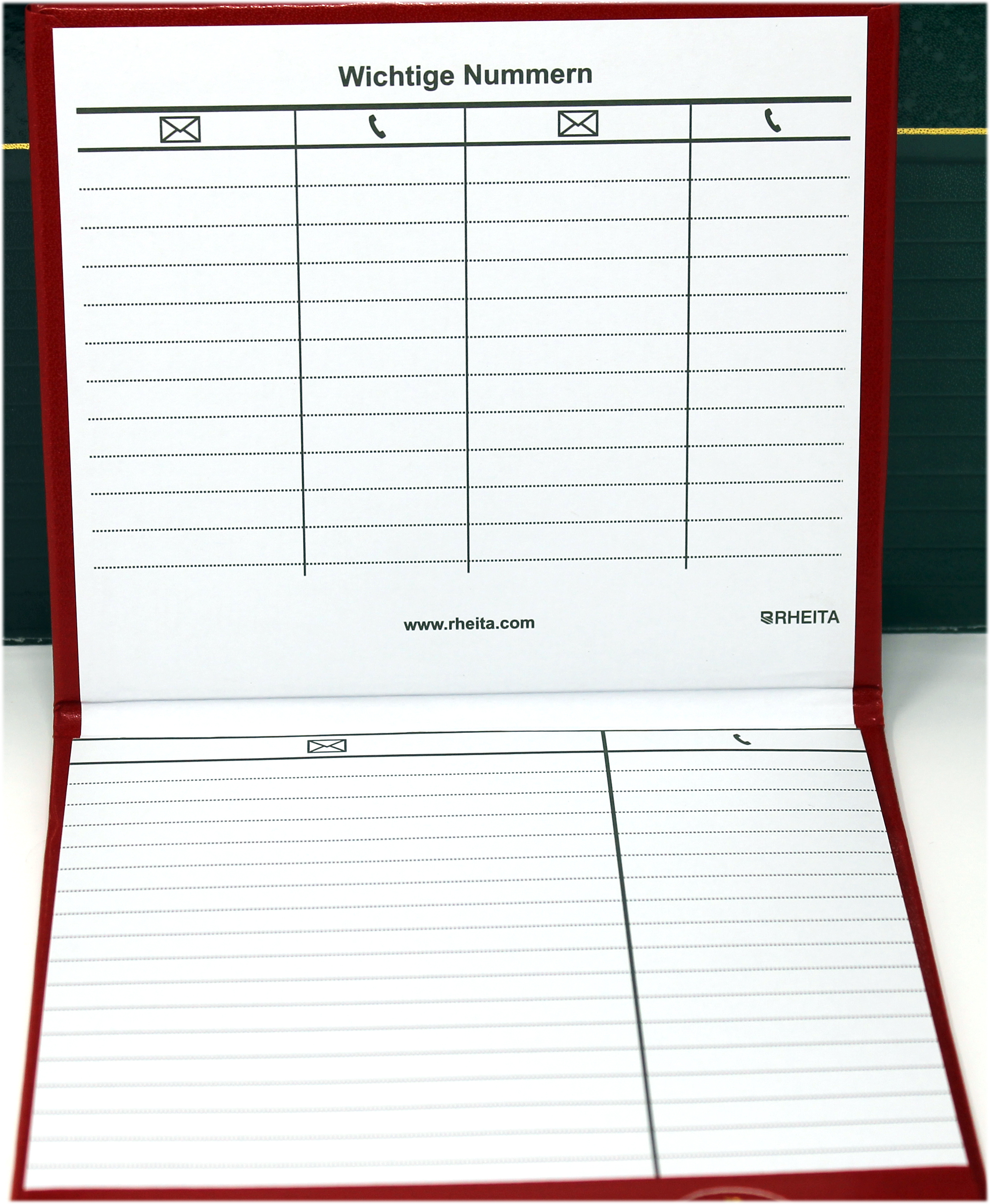 rheita-telefonschuppenregister-schwarz-mit-wei-en-punkten-18-0-x-10-0-cm image 2