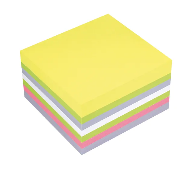 globalnotes-haftnotizen-w-rfel-75x75-mm-400-blatt-5-brilliant-farben image 1