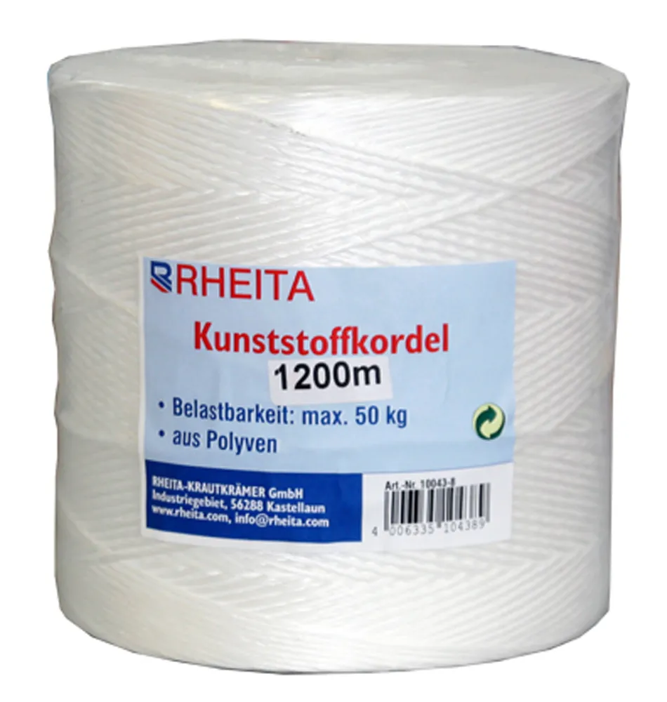 rheita-kunststoffkordel-1-200-m-wei-polyven-faser-30-kg image 1