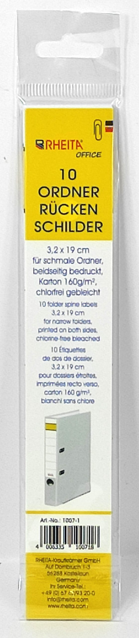 rheita-ordner-r-ckenschilder-3-9-x-19-cm-schmal-10-st-ck image 1