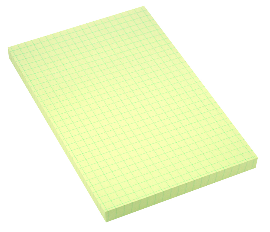 rheita-globalnotes-haftnotizen-100-x-150-mm-kariert-gelb-100-blatt image 1