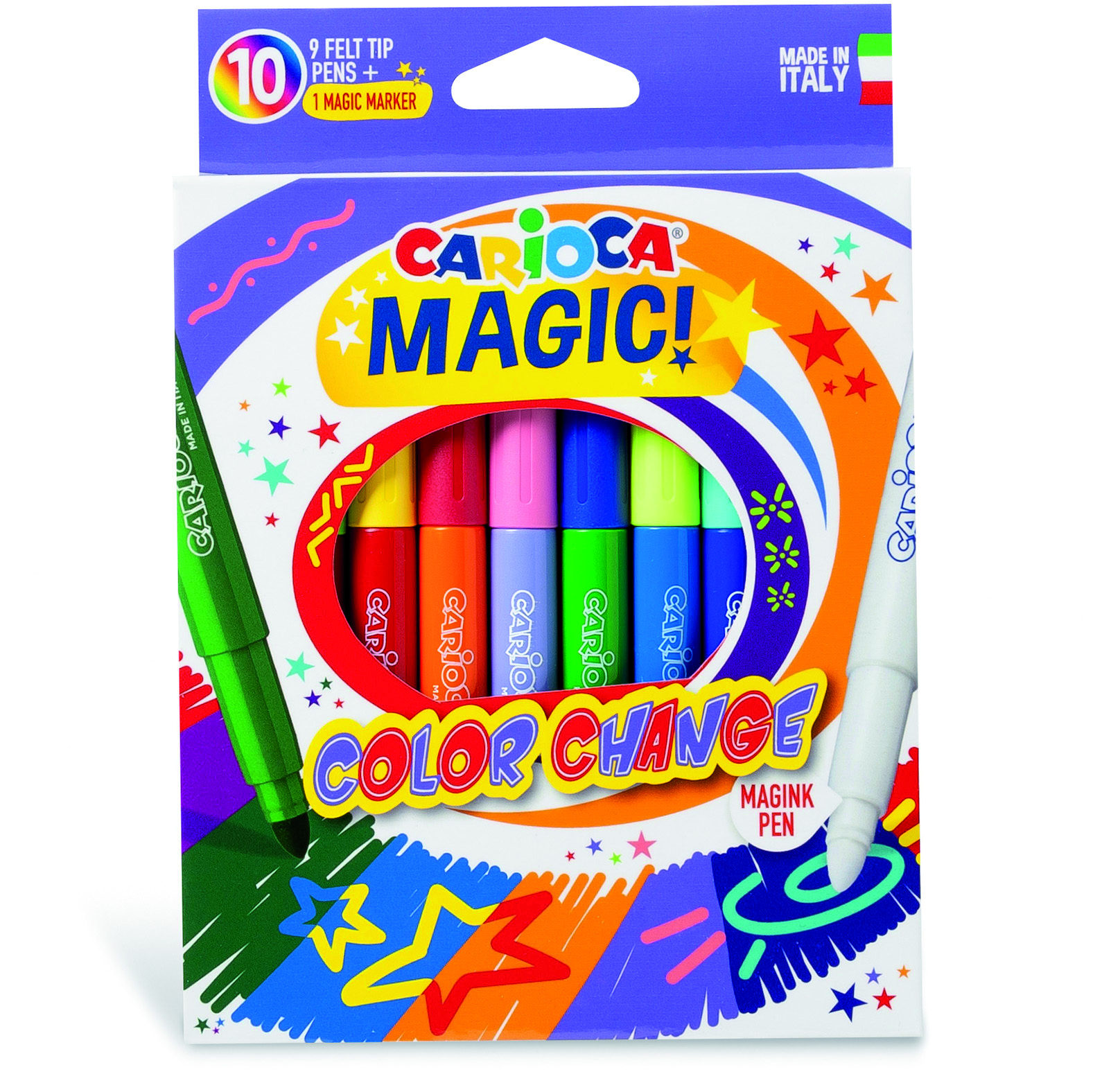 rheita-carioca-magic-erasable-fasermaler-9-farben-1-magic-pen-6-mm image 1