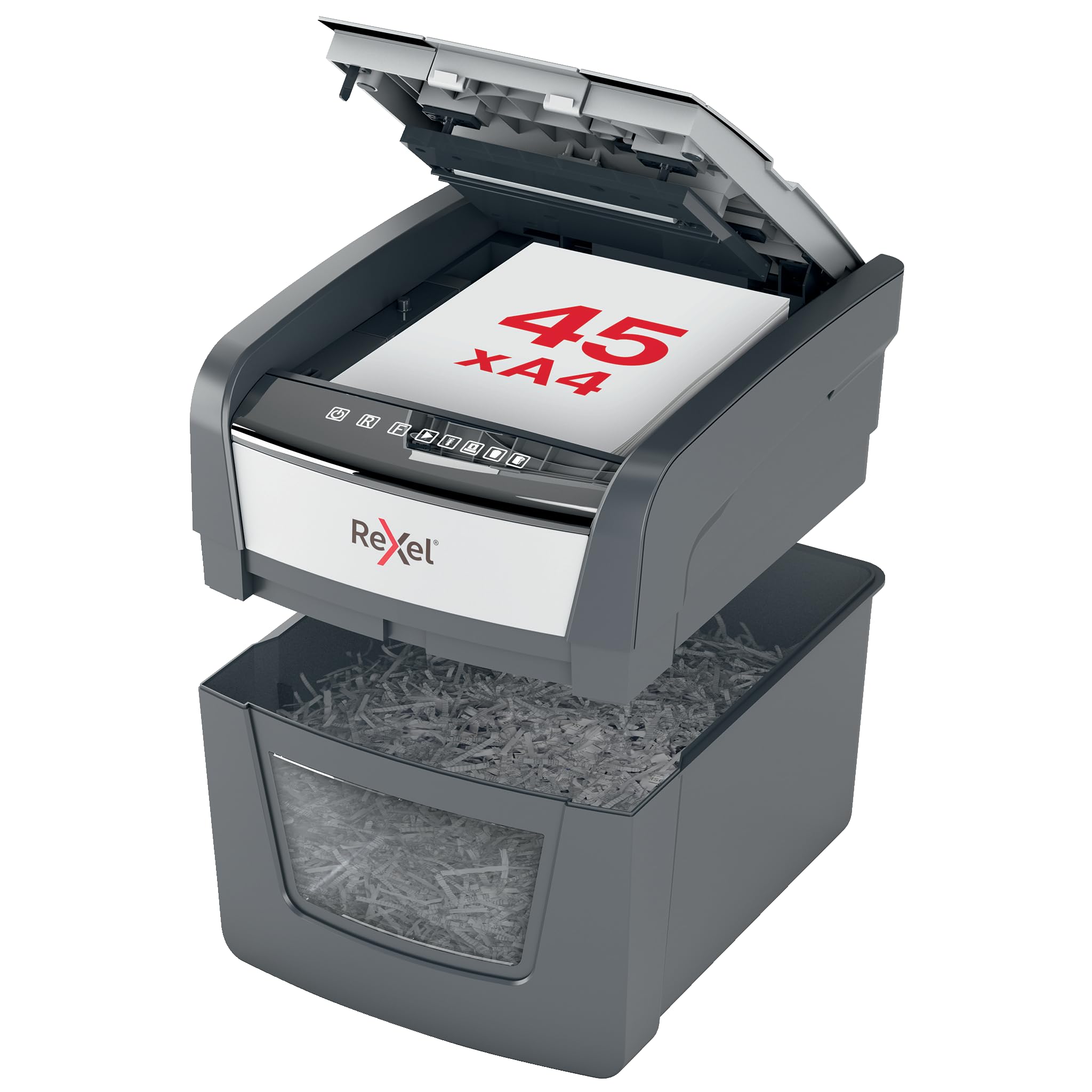 rexel-optimum-autofeed-45x-automatischer-aktenvernichter-p4-45-blatt image 1
