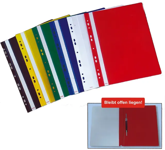 rheita-schnellhefter-a4-mit-abheftschiene-und-euro-lochung-5-farben image 1
