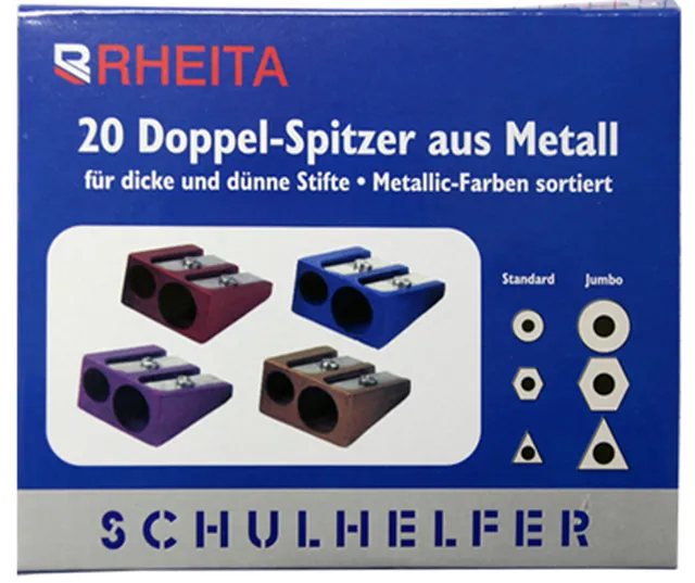 rheita-doppelspitzer-aus-metall-farblich-sortiert image 1