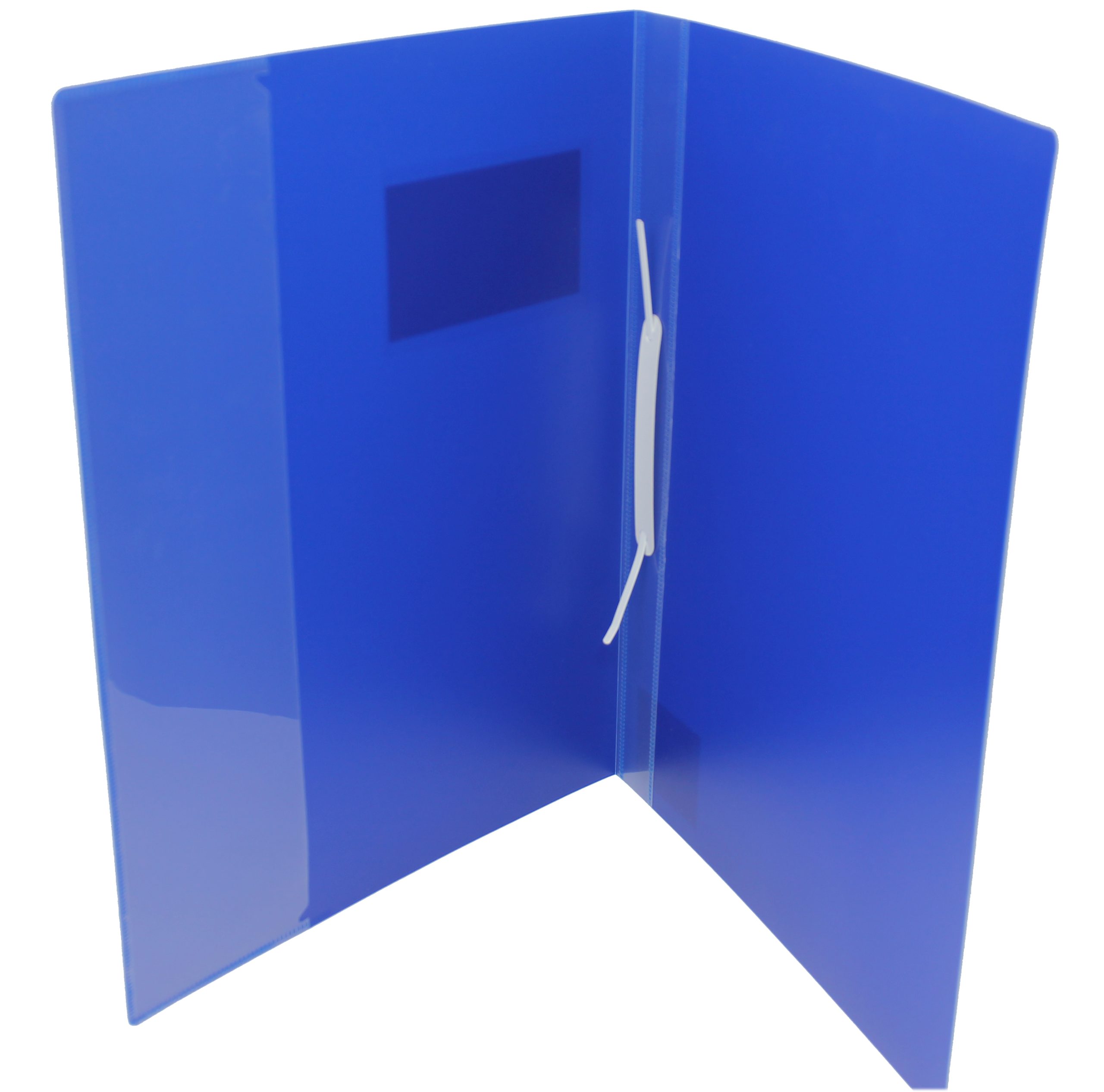 rheita-schnellhefter-pp-a4-mit-beschriftungstasche-hellblau image 2