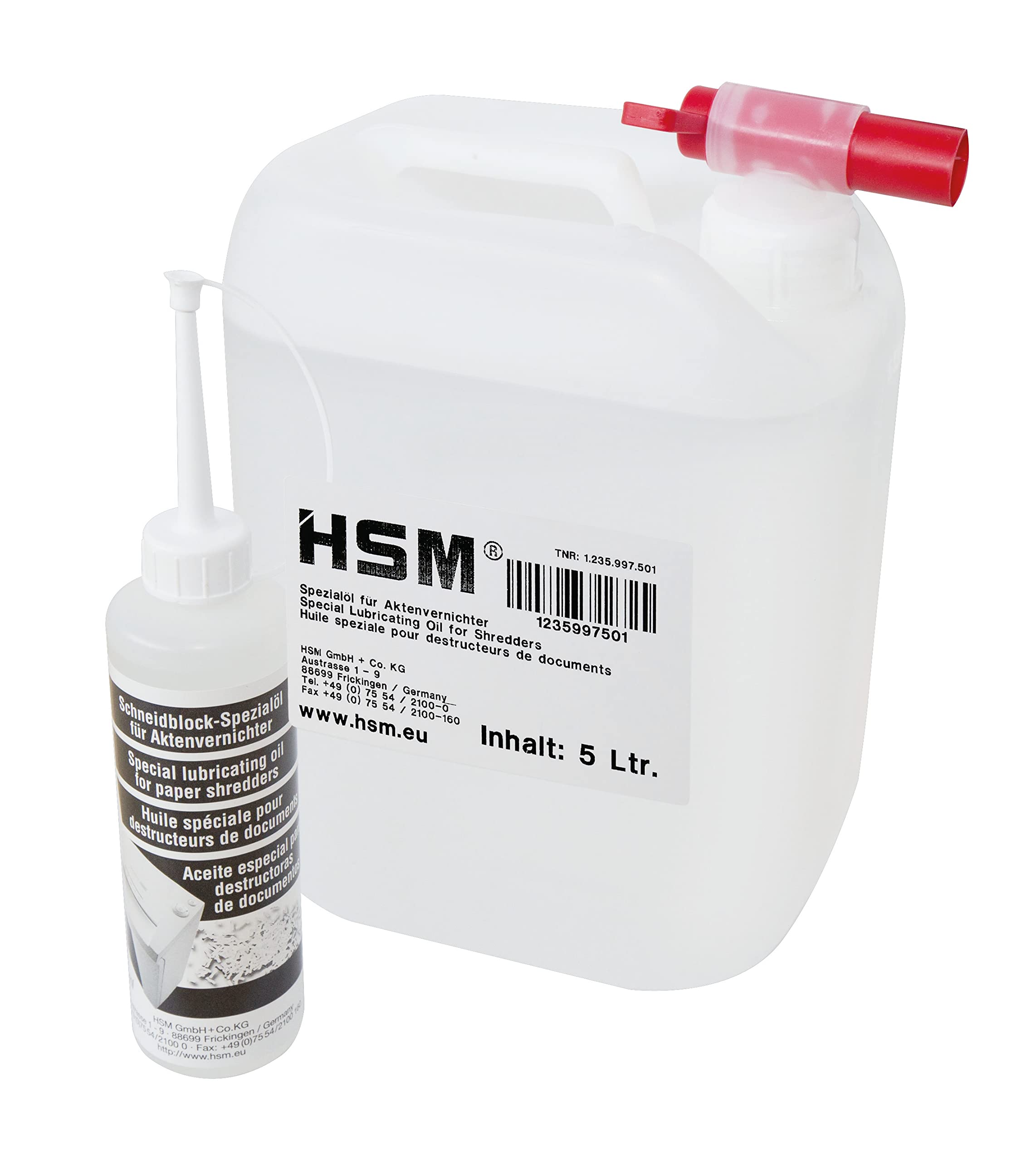 hsm-schneidblock-spezial-l-5-liter-nachf-llkanister-aktenvernichter-l image 2