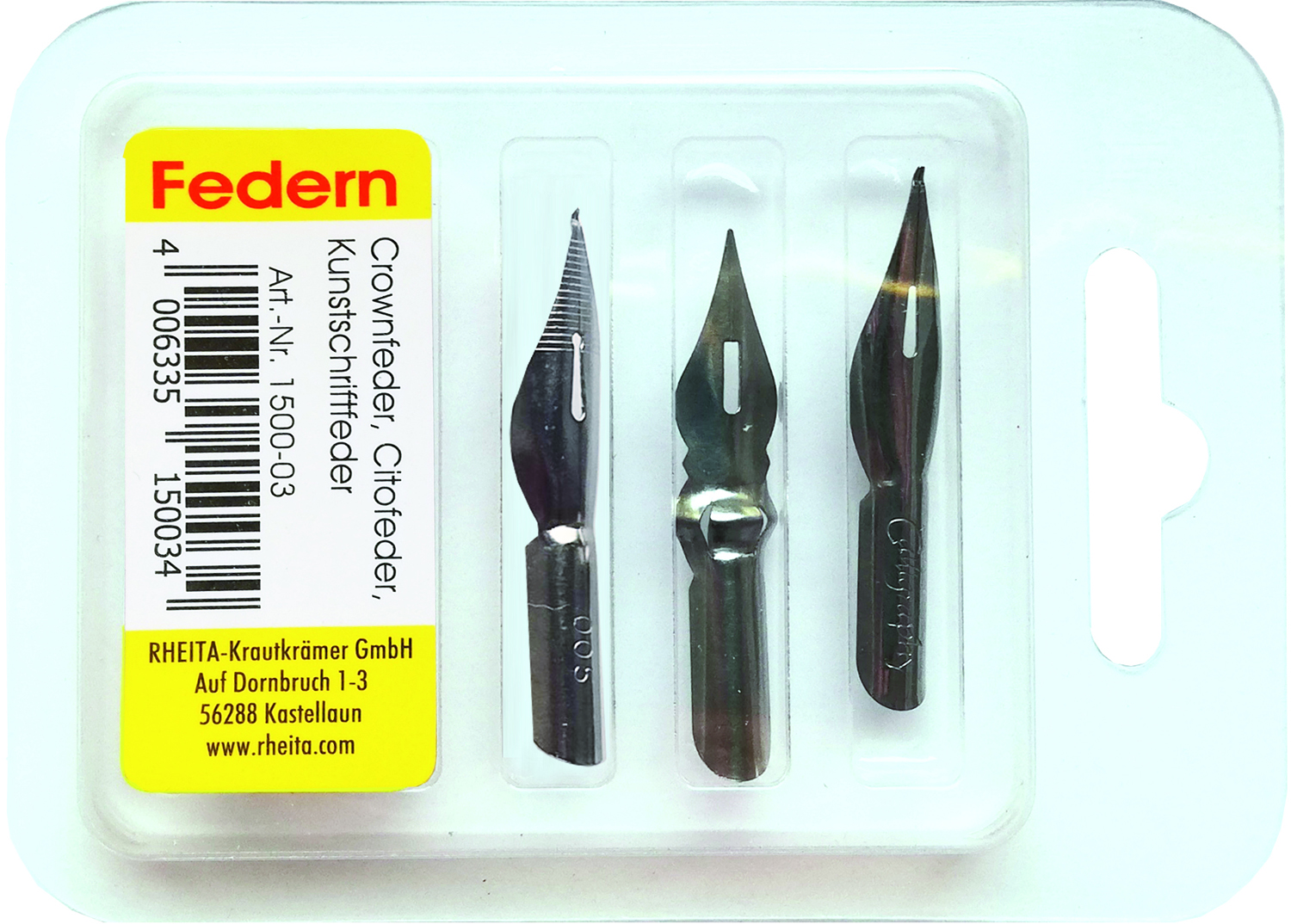 rheita-federnset-crown-cito-kunstschriftfeder-3-st-ck-klarsichtbox image 1