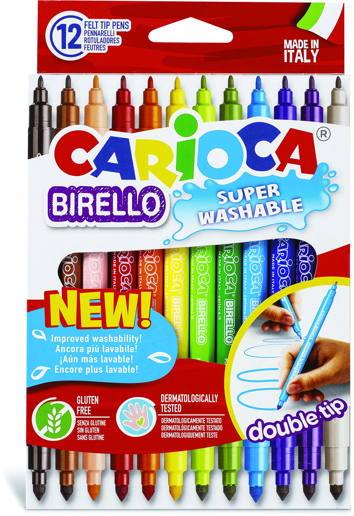 carioca-birello-2-spitz-fasermaler-12-st-ck-4-7mm-2-8mm image 1