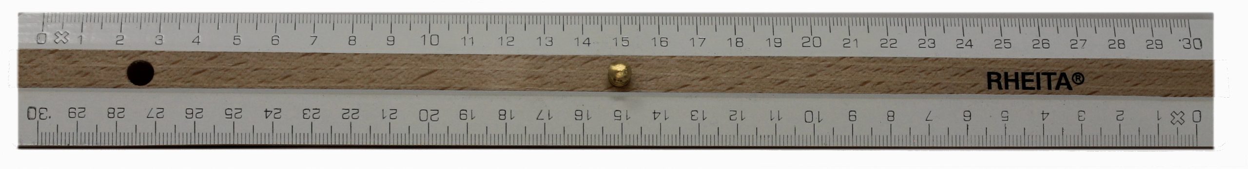 rheita-holzprismenlineal-30-cm-natur-mit-wei-er-facette-und-tuschekante image 1