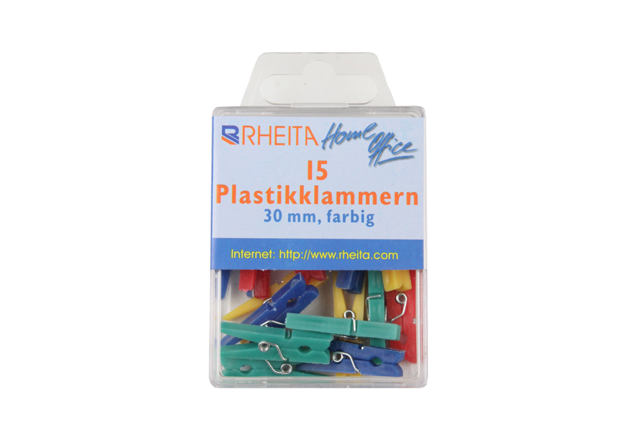 rheita-plastikklammern-30-mm-farbig-sortiert-15-st-ck image 1