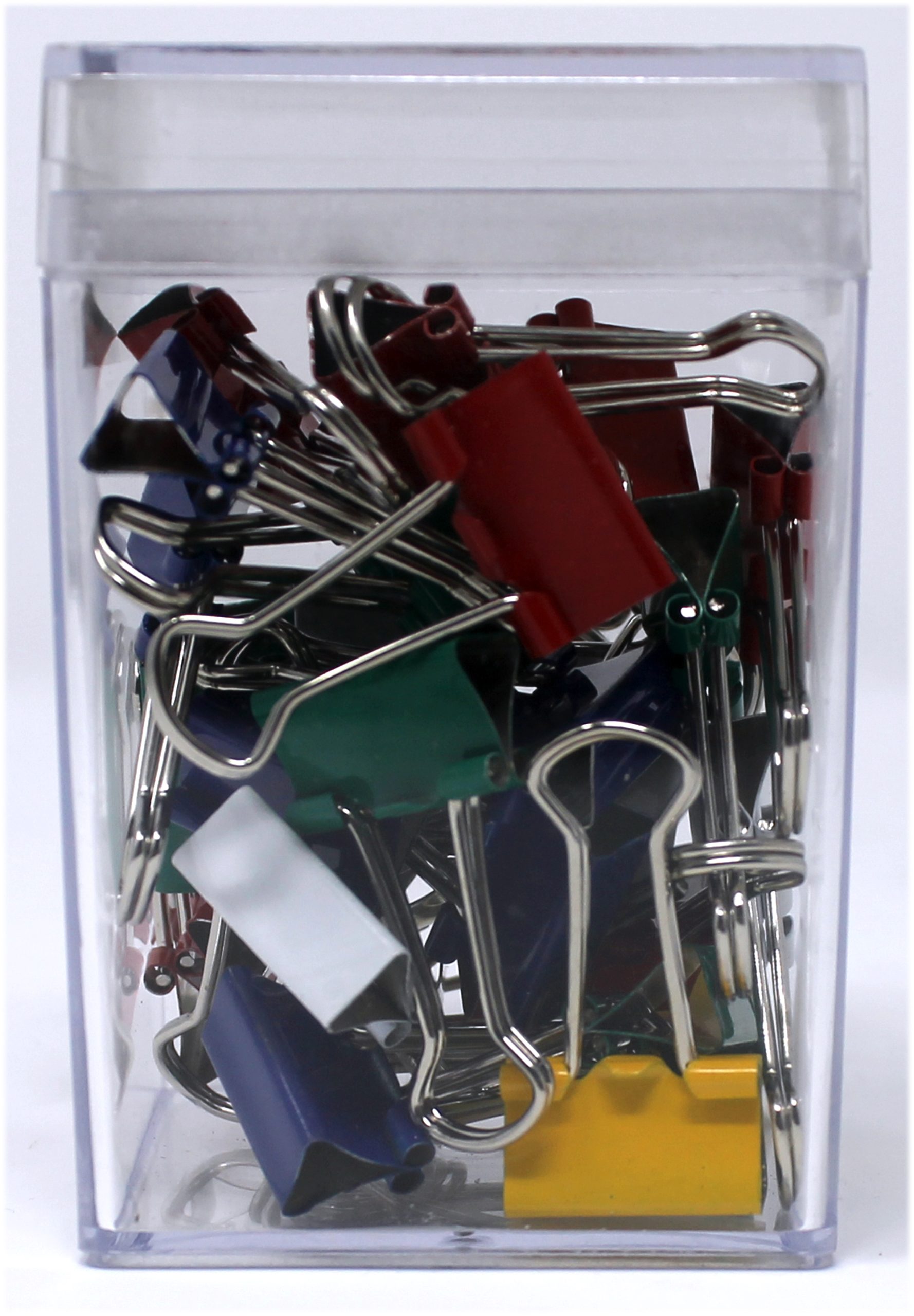 rheita-foldback-klammern-19-mm-farblich-sortiert-30-st-ck-in-klarsichtbox image 2