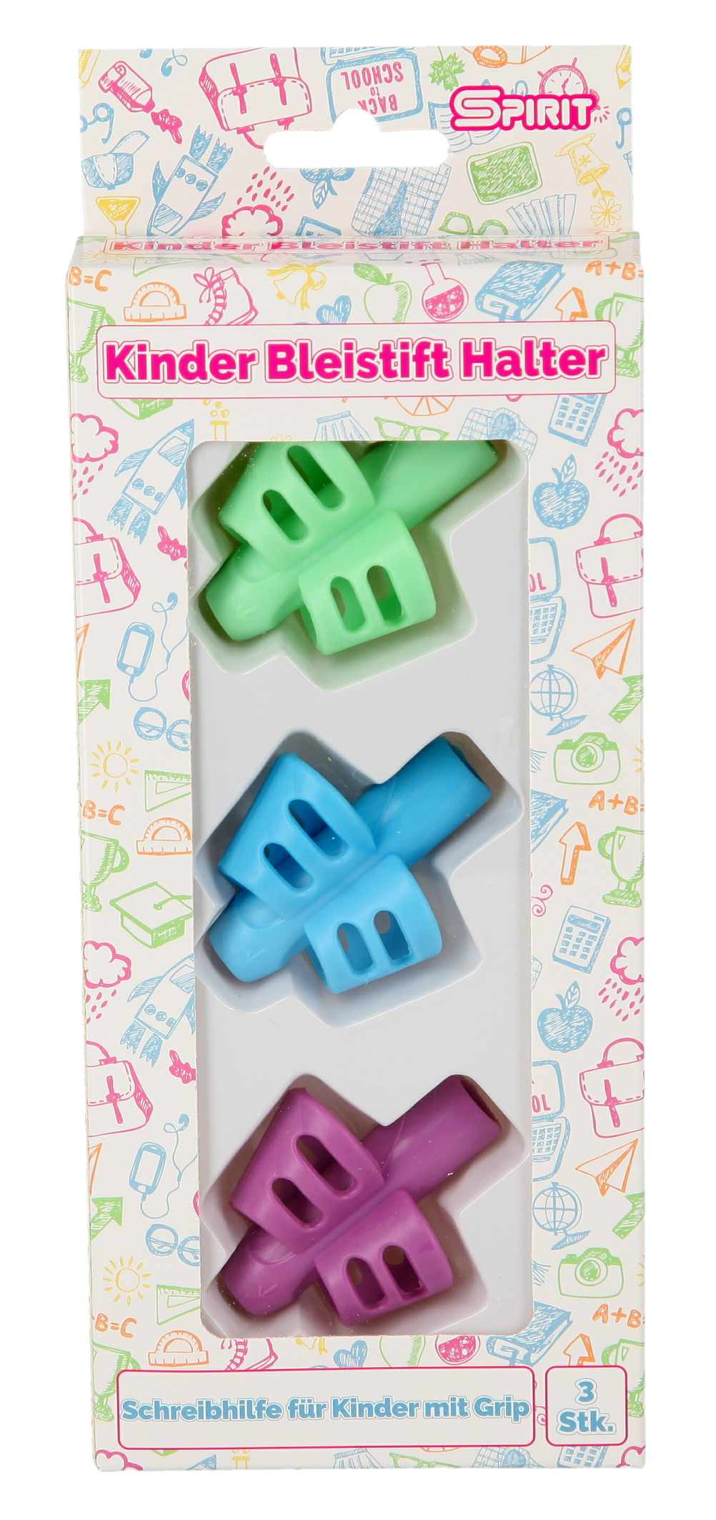 rheita-gataric-kinder-bleistifthalter-3er-set-silikon image 1