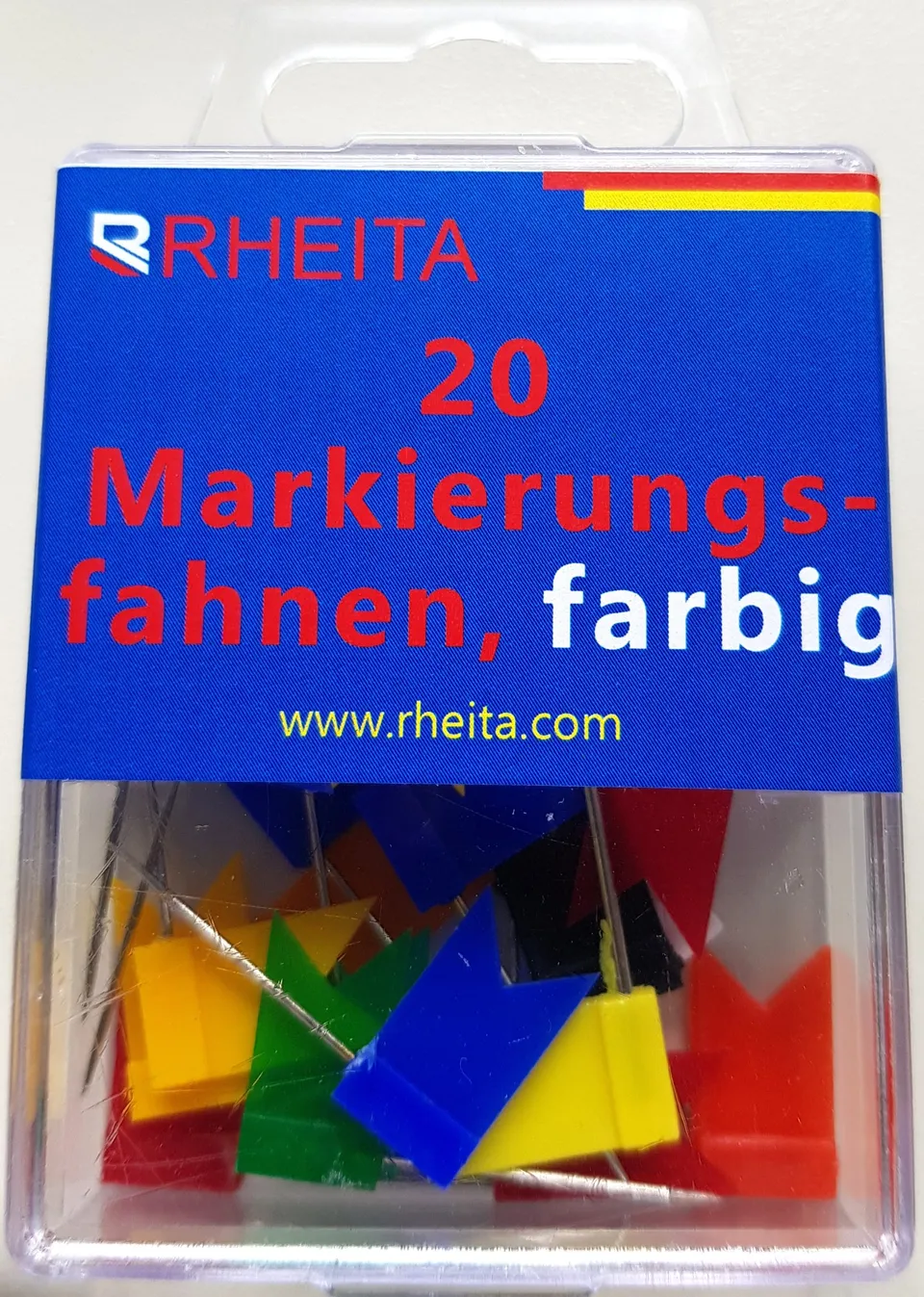 rheita-markierungsfahnen-farbig-sortiert-20-st-ck-in-box image 1
