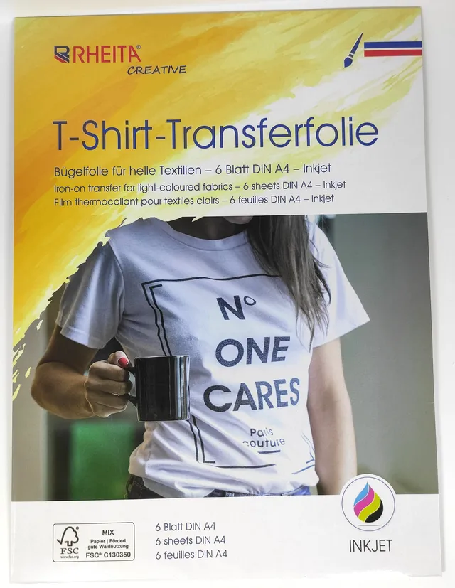 rheita-t-shirt-transferfolie-a4-f-r-helle-textilien-6-blatt image 1