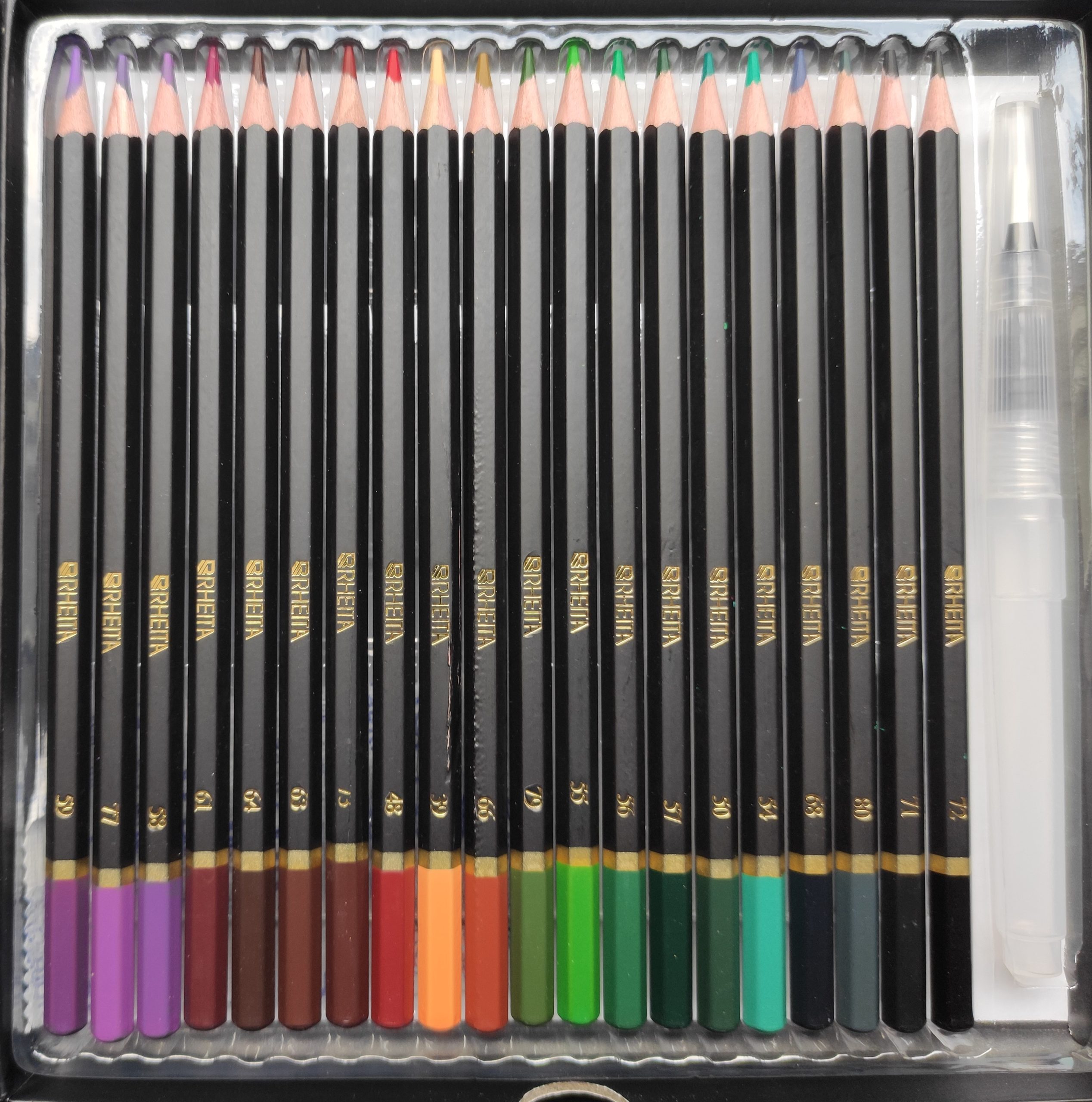 rheita-40-aquarell-buntstifte-in-schubladen-box-inkl-2-pinselstifte image 5