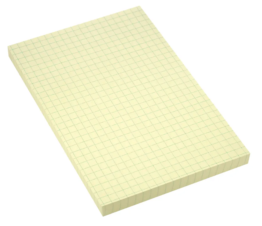 rheita-globalnotes-haftnotizen-100-x-150-mm-kariert-gelb-100-blatt image 1