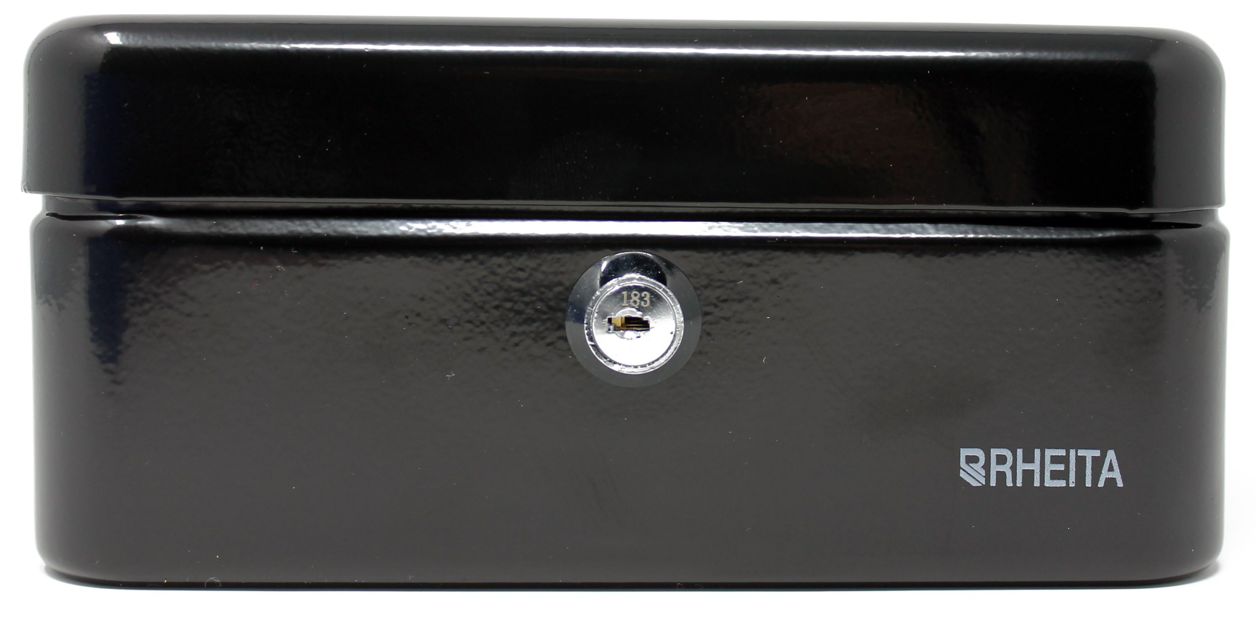 rheita-geldkassette-metall-schwarz-mit-kunststoffeinsatz-200-x-160-x-90-mm image 1