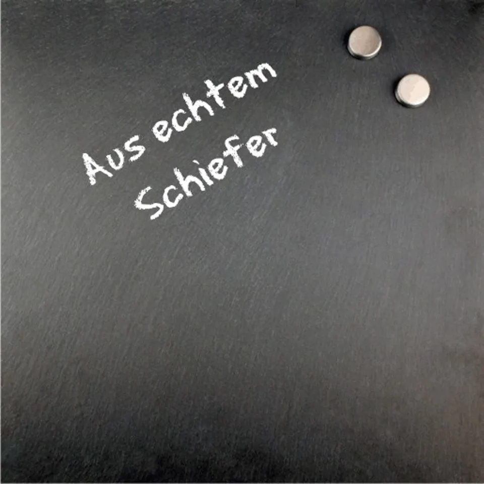 rheita-magnettafel-aus-echtem-schiefer-40-x-40-cm-schwarz-inkl-magnete image 1
