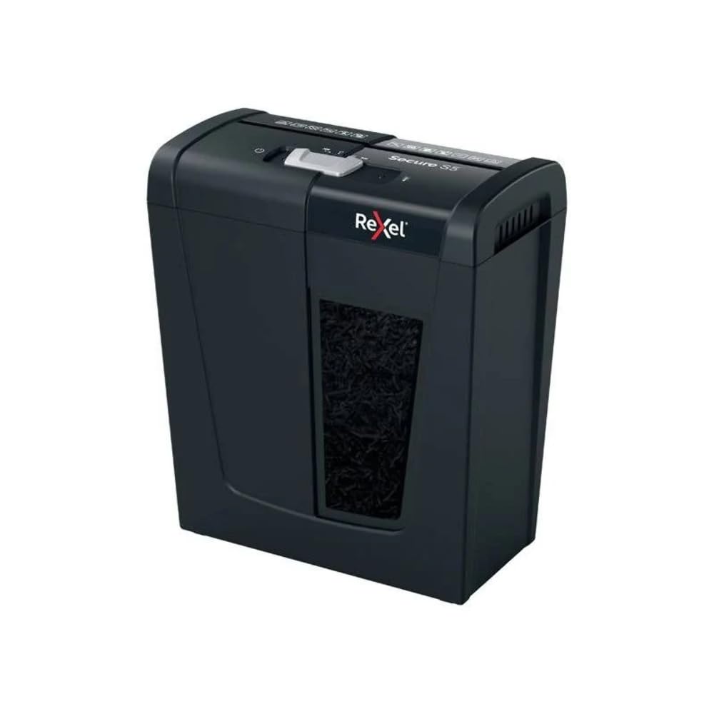rexel-secure-s5-aktenvernichter-streifenschnitt-p2-6-blatt image 1
