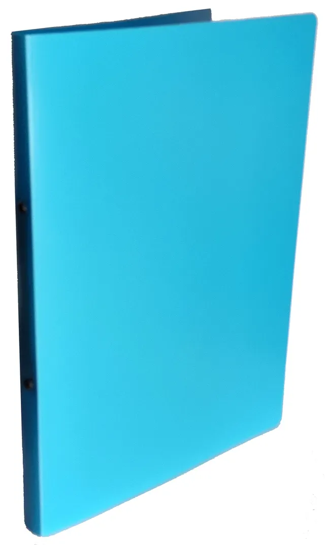 rheita-ringbuch-a4-pp-2-ring-1-6cm-hellblau-r-cken-2-5cm image 1
