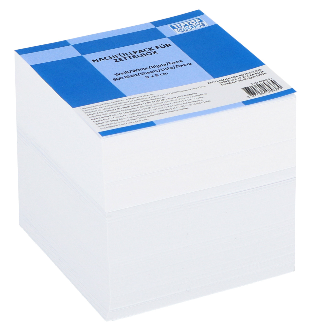 rheita-gataric-nachf-llpack-f-r-zettelbox-wei-9x9cm-900-blatt-einseitig-geleimt image 1