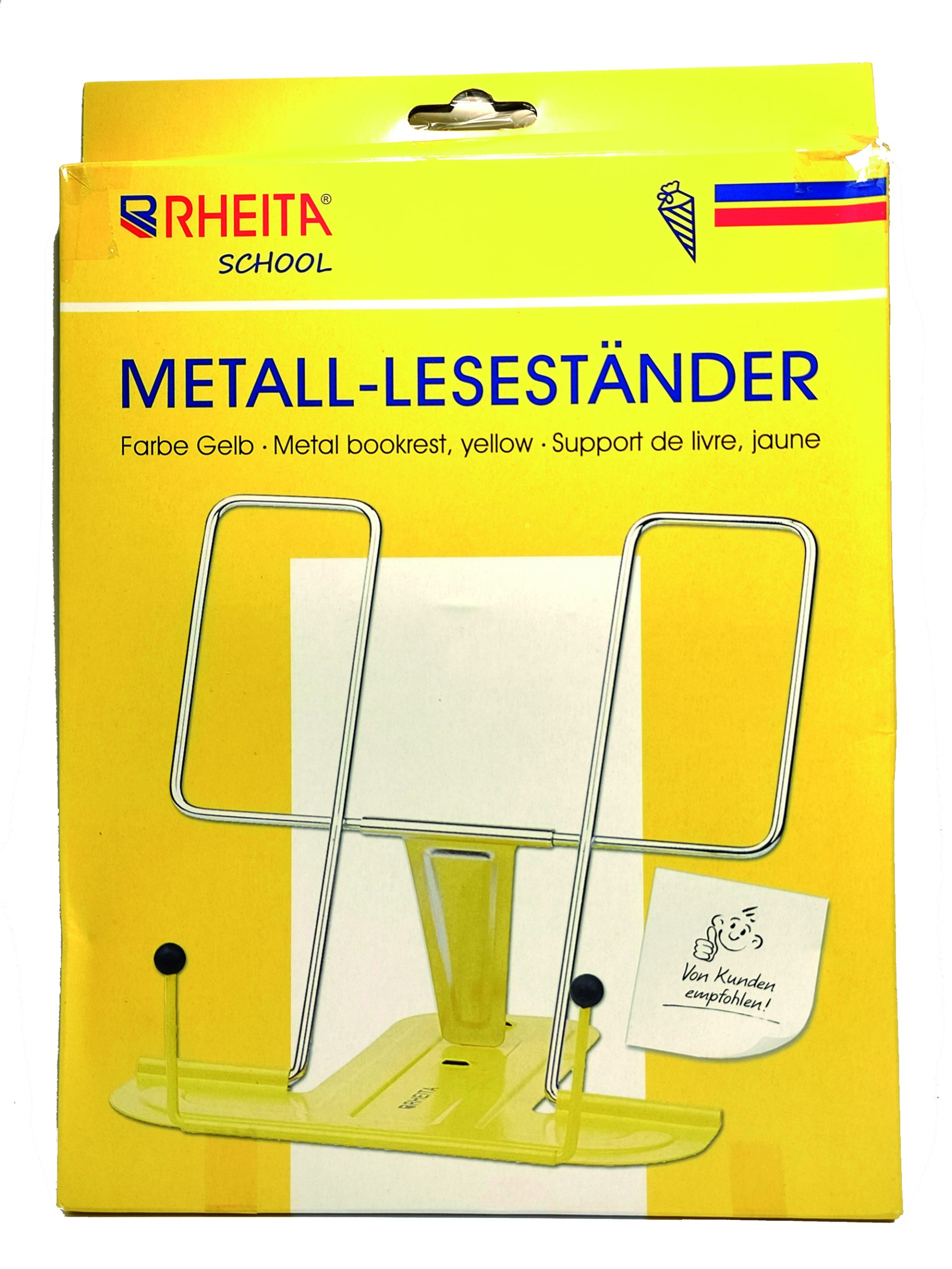 rheita-lesest-nder-ganzmetall-breite-auflage-gelb image 1