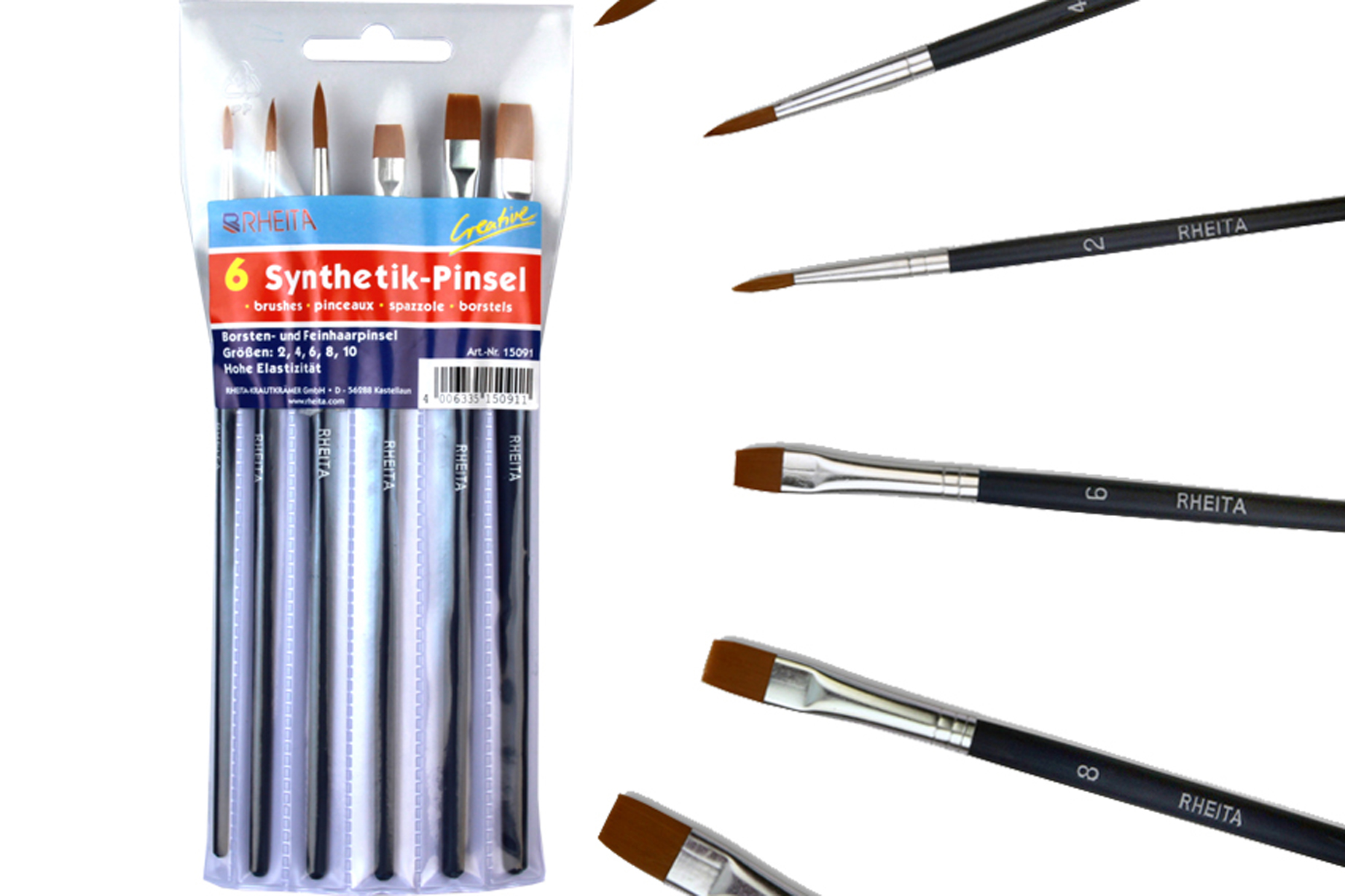 rheita-synthetikpinsel-set-6-teilig-flach-rund-im-etui image 1