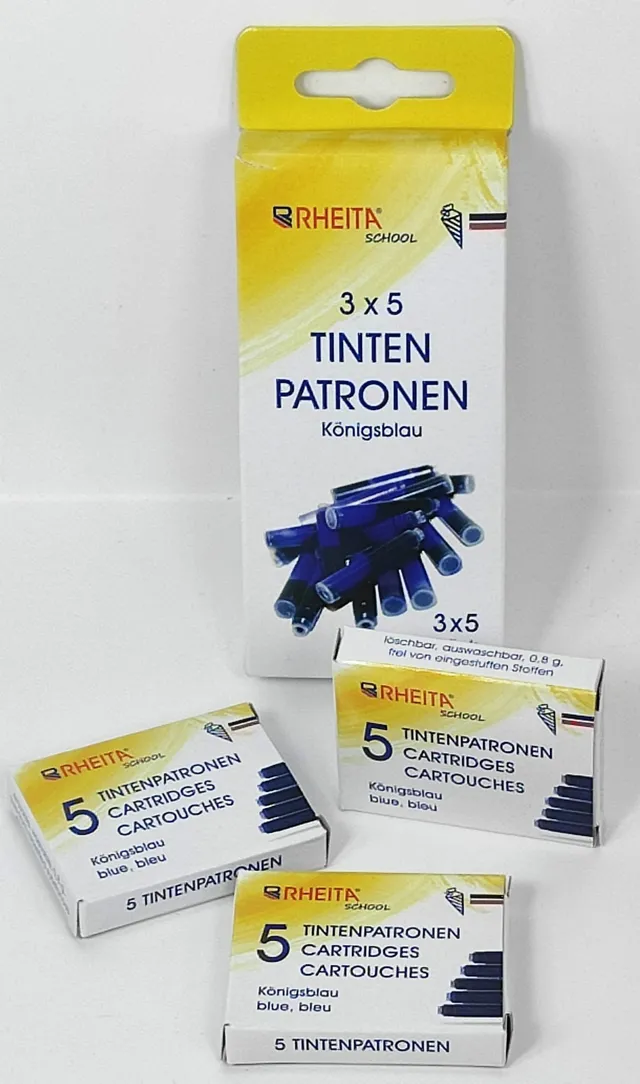 rheita-standard-tintenpatronen-k-nigsblau-3x-5er-pack-15-st-ck image 1