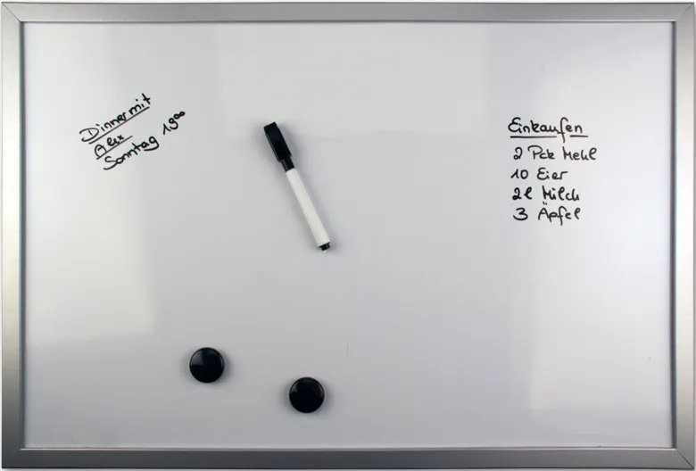 rheita-whiteboard-magnetisch-90x60cm-alurahmen-wei image 1