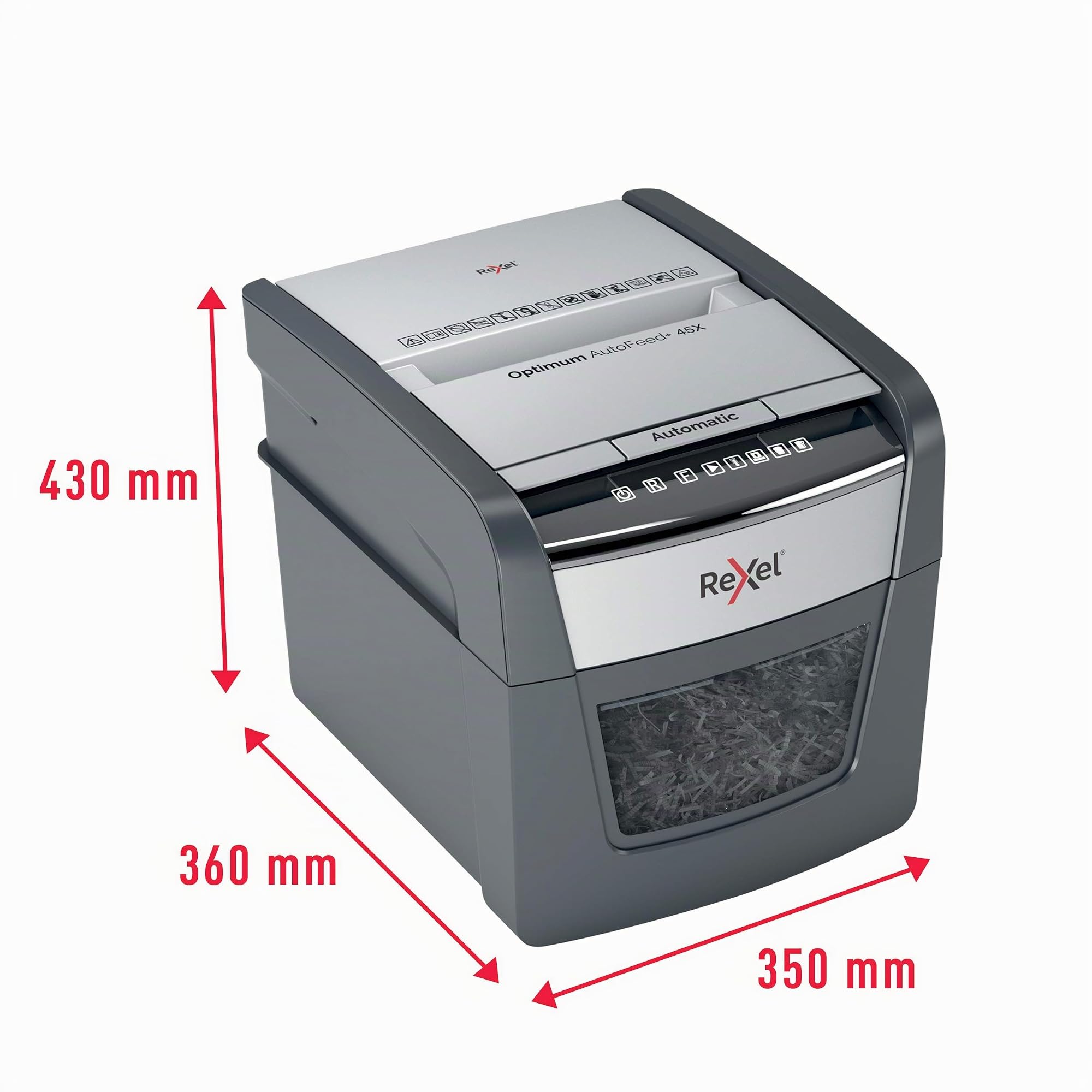 rexel-optimum-autofeed-45x-automatischer-aktenvernichter-p4-45-blatt image 6