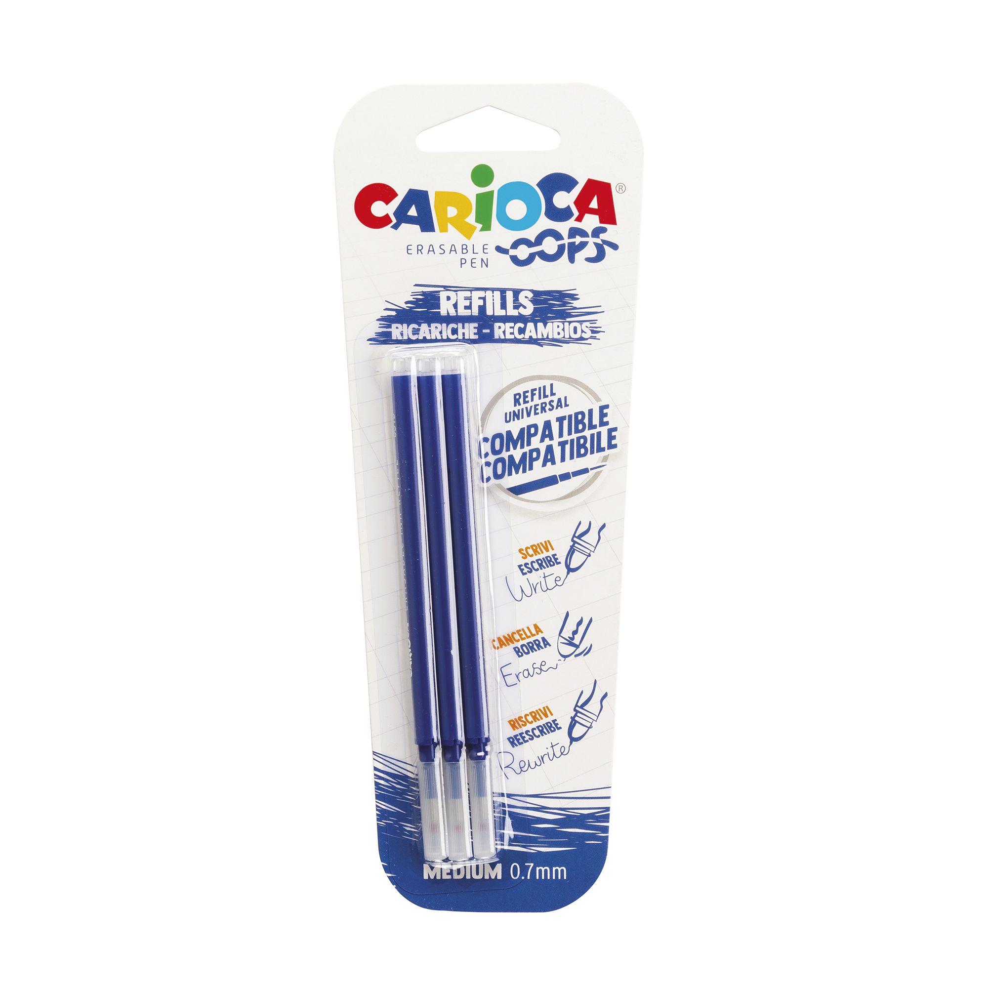 rheita-carioca-oops-refill-radierbarer-ersatzminen-f-r-tintenroller-3er-blister- image 1