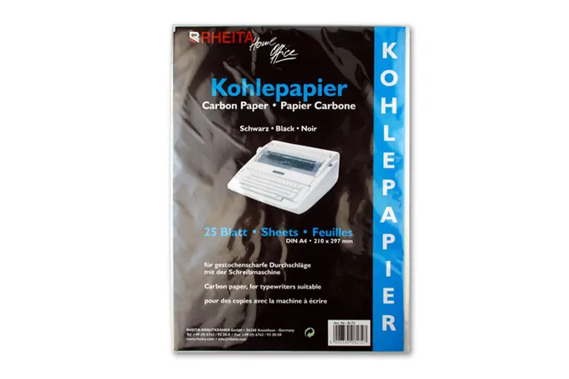 rheita-kohlepapier-a4-schwarz-25-blatt-mappe-f-r-kopien image 1