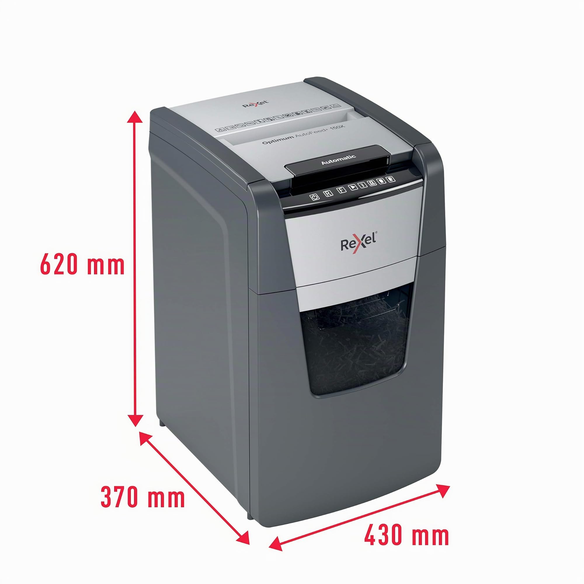 rexel-optimum-autofeed-150x-automatischer-aktenvernichter-p4-150-blatt image 6