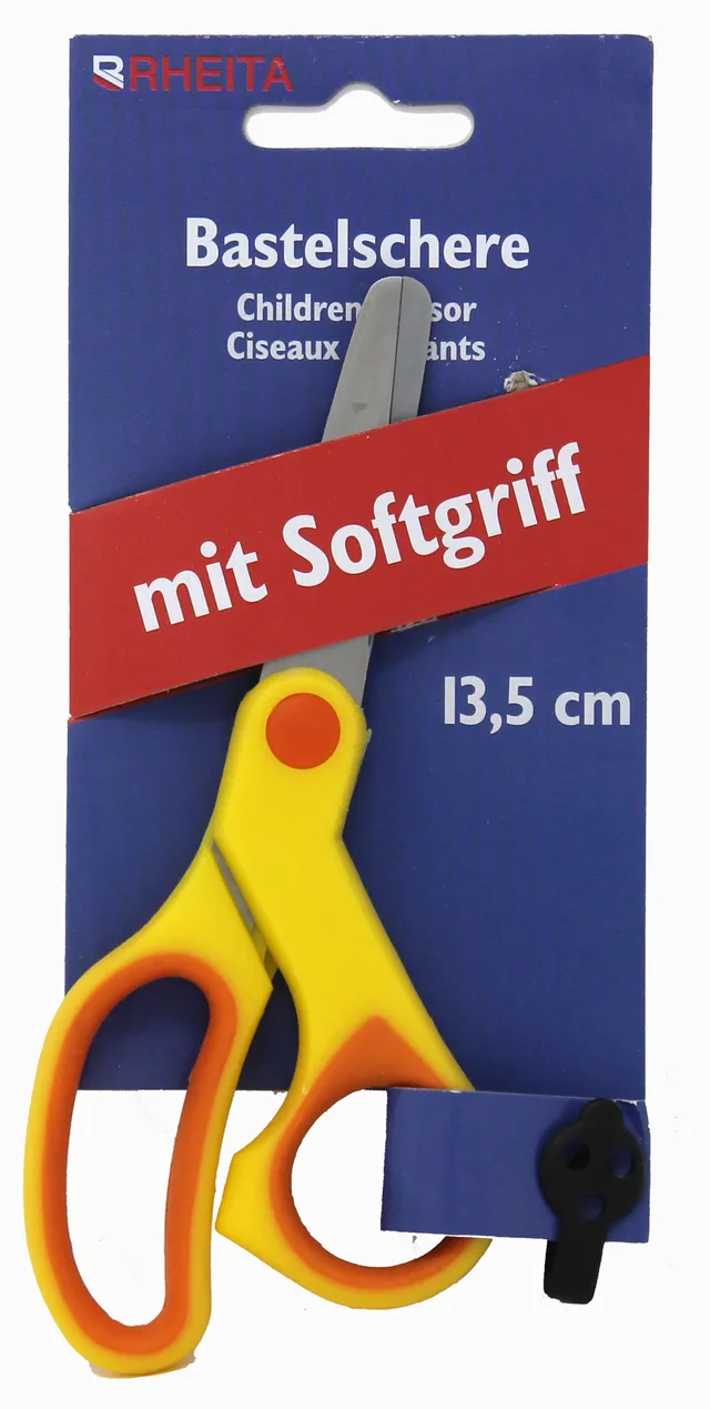 rheita-kinderbastelschere-13-5-cm-softgriff-rund-farblich-sortiert image 1