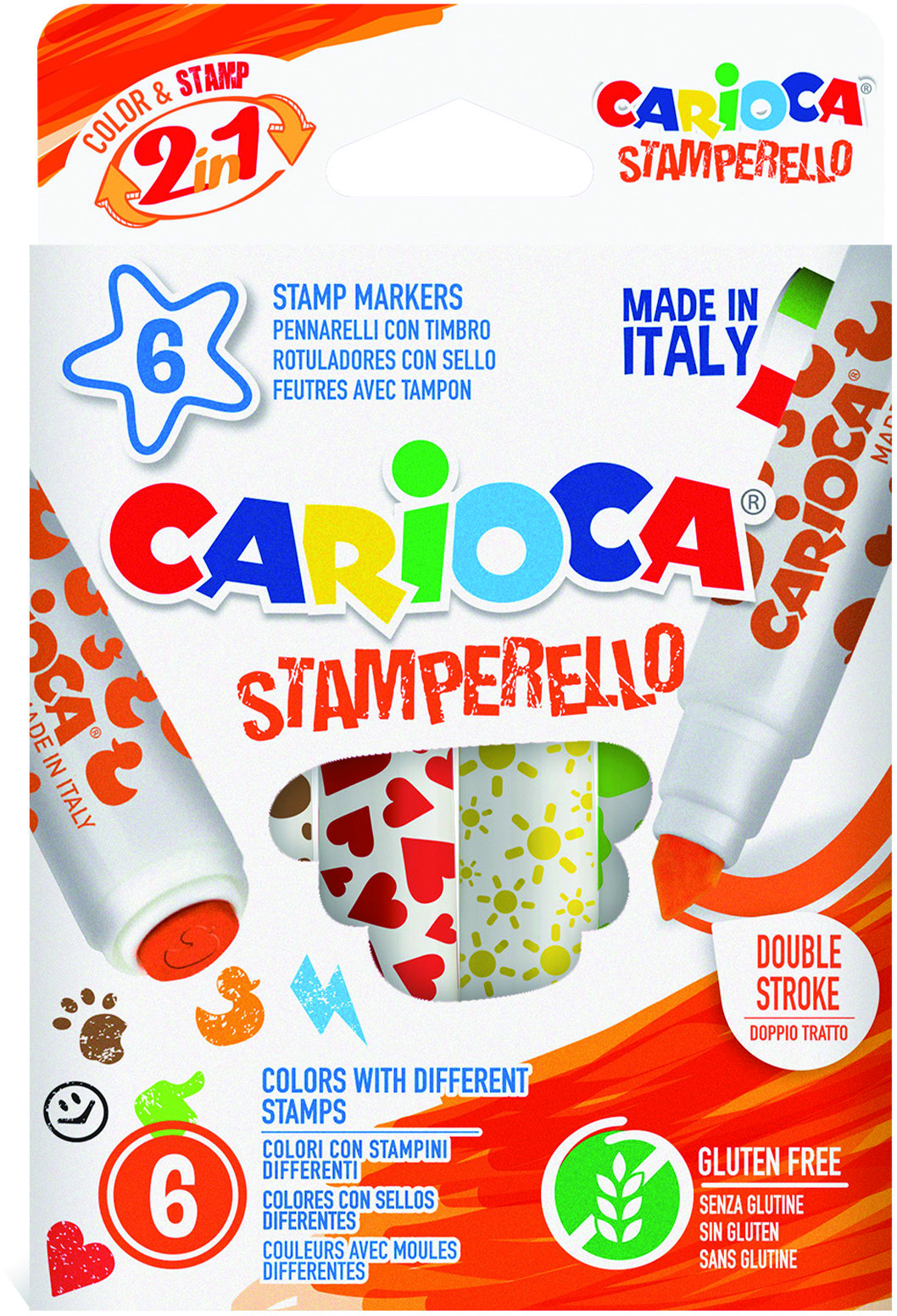 carioca-stemperello-fasermaler-6-st-ck-7mm-spitze-mit-stempel image 1