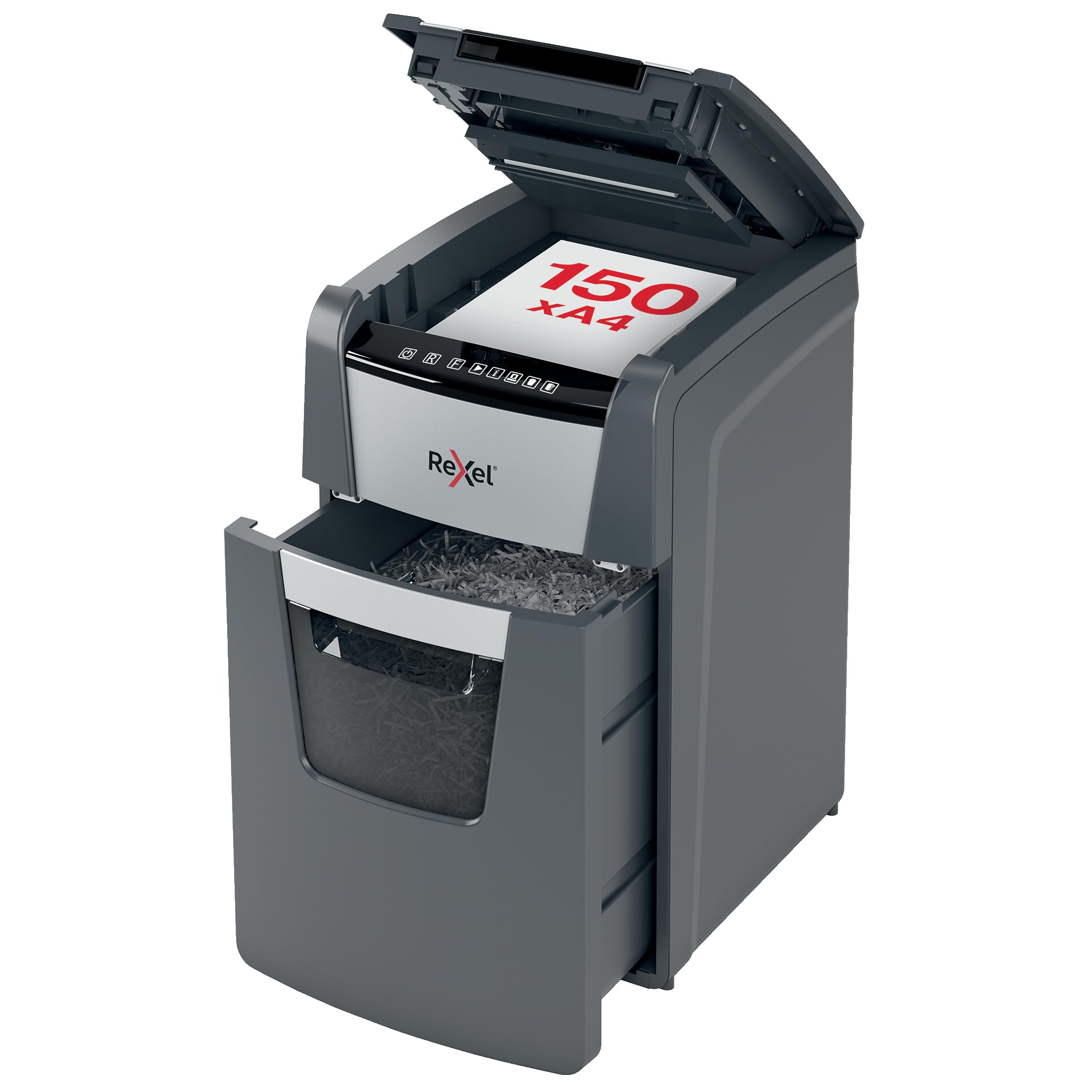 rexel-optimum-autofeed-150x-automatischer-aktenvernichter-p4-150-blatt image 1