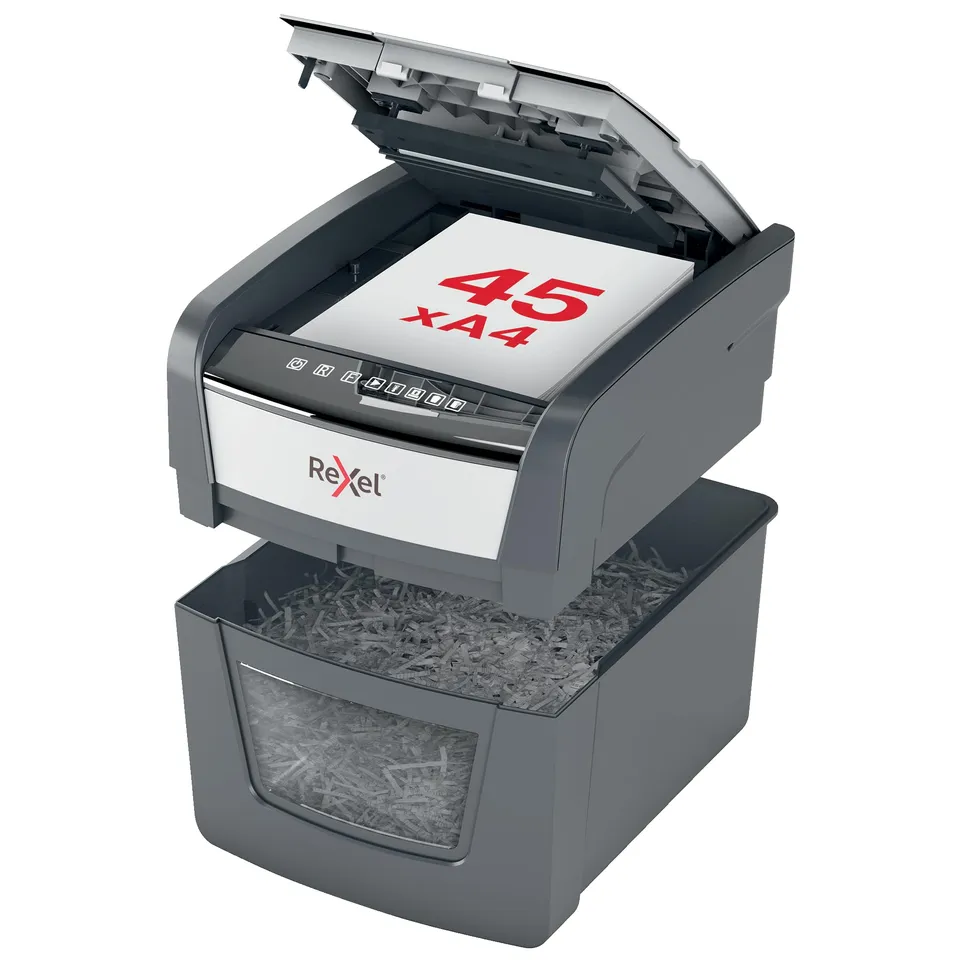 rexel-optimum-autofeed-45x-automatischer-aktenvernichter-p4-45-blatt image 1