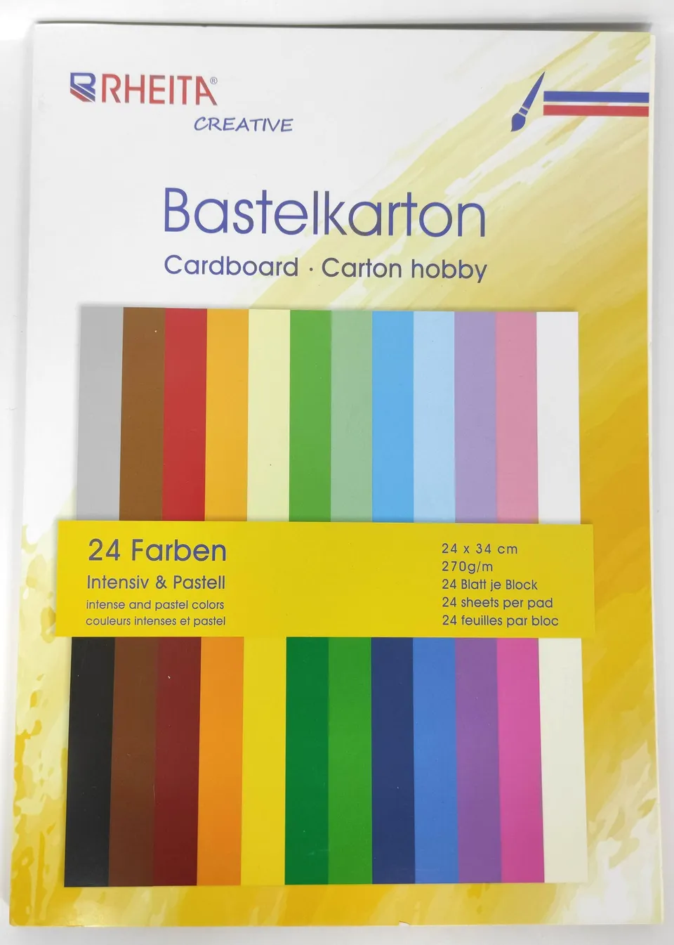 rheita-bastelkarton-24x34-cm-270-g-m-24-farben-fsc image 1