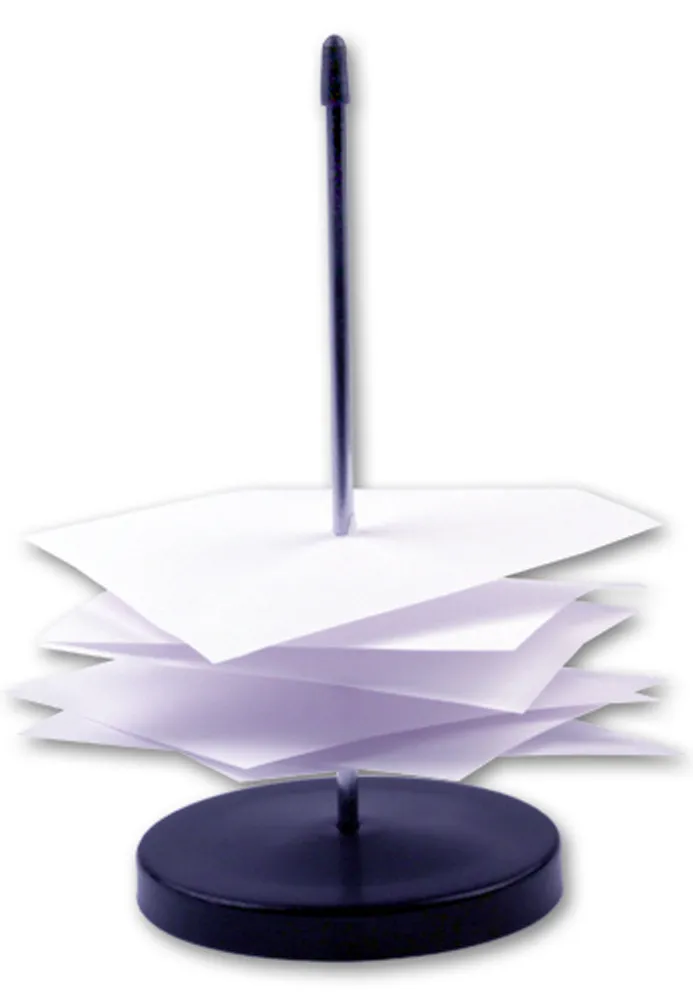 rheita-zettelspie-aus-metall-schwarz-h-he-13-7-cm image 1