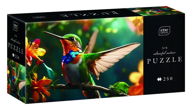 interdruk-puzzle-kolibri-neon-250-teile-48-x-33-cm image 1