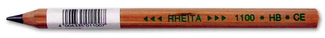 rheita-jumbo-bleistift-naturbelassen-hexagonal-mine-5-mm-lose image 1