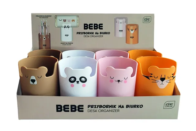interdruk-schreibtisch-organizer-bebe-friends-10-4-x-7-5-cm-mit-handyhalterung image 1