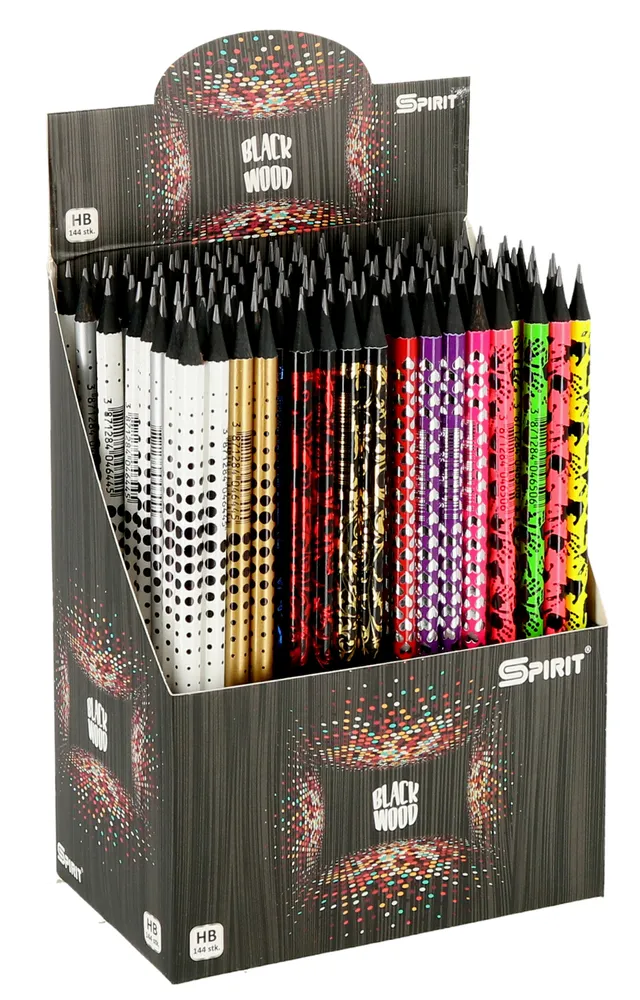 gataric-blackwood-bleistift-hb-2-2-mm-displayeinheit-1-st-ck-farblich-sortiert image 1