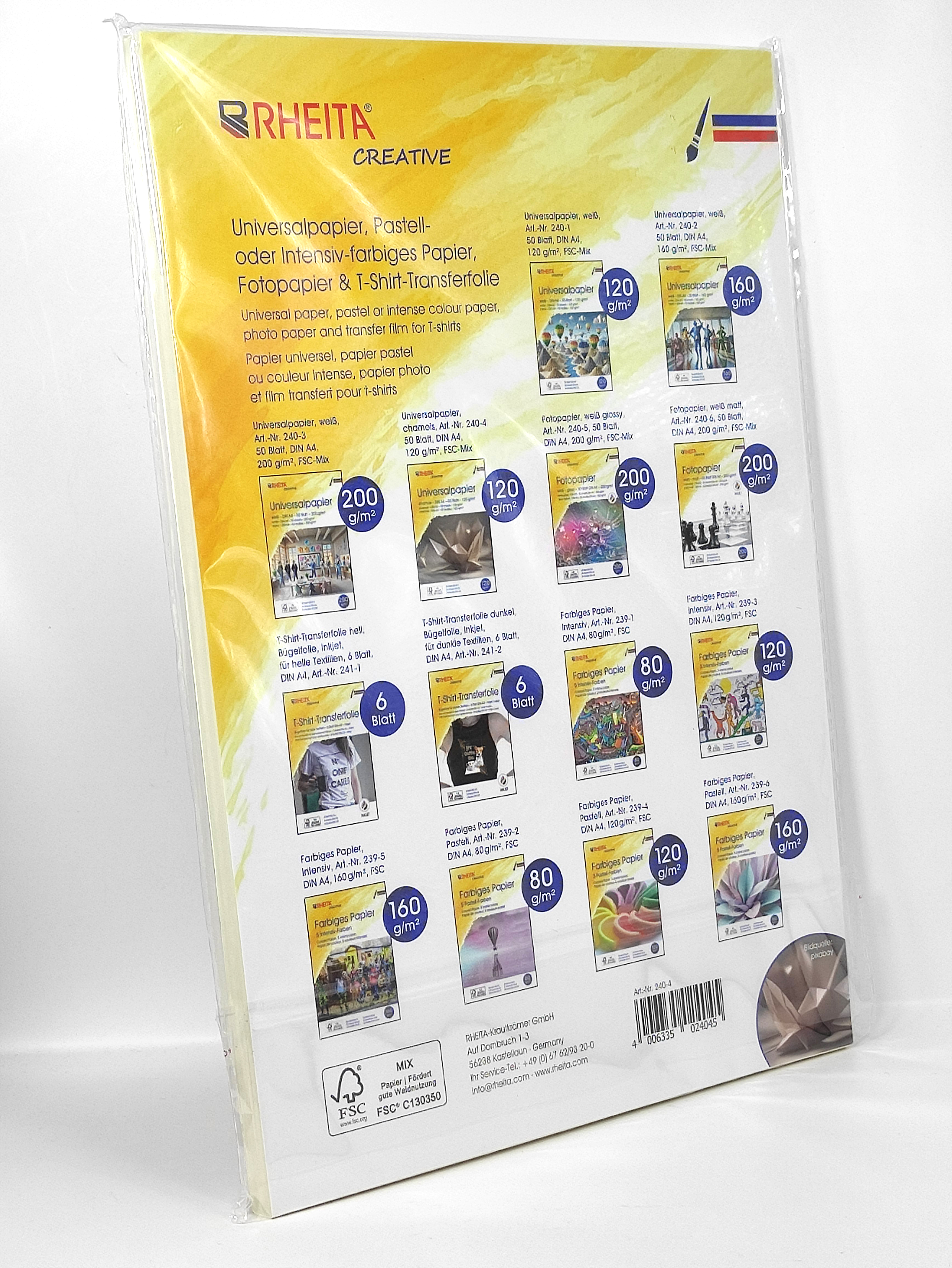 rheita-universalpapier-a4-120g-m-chamois-50-blatt-fsc-mix image 2
