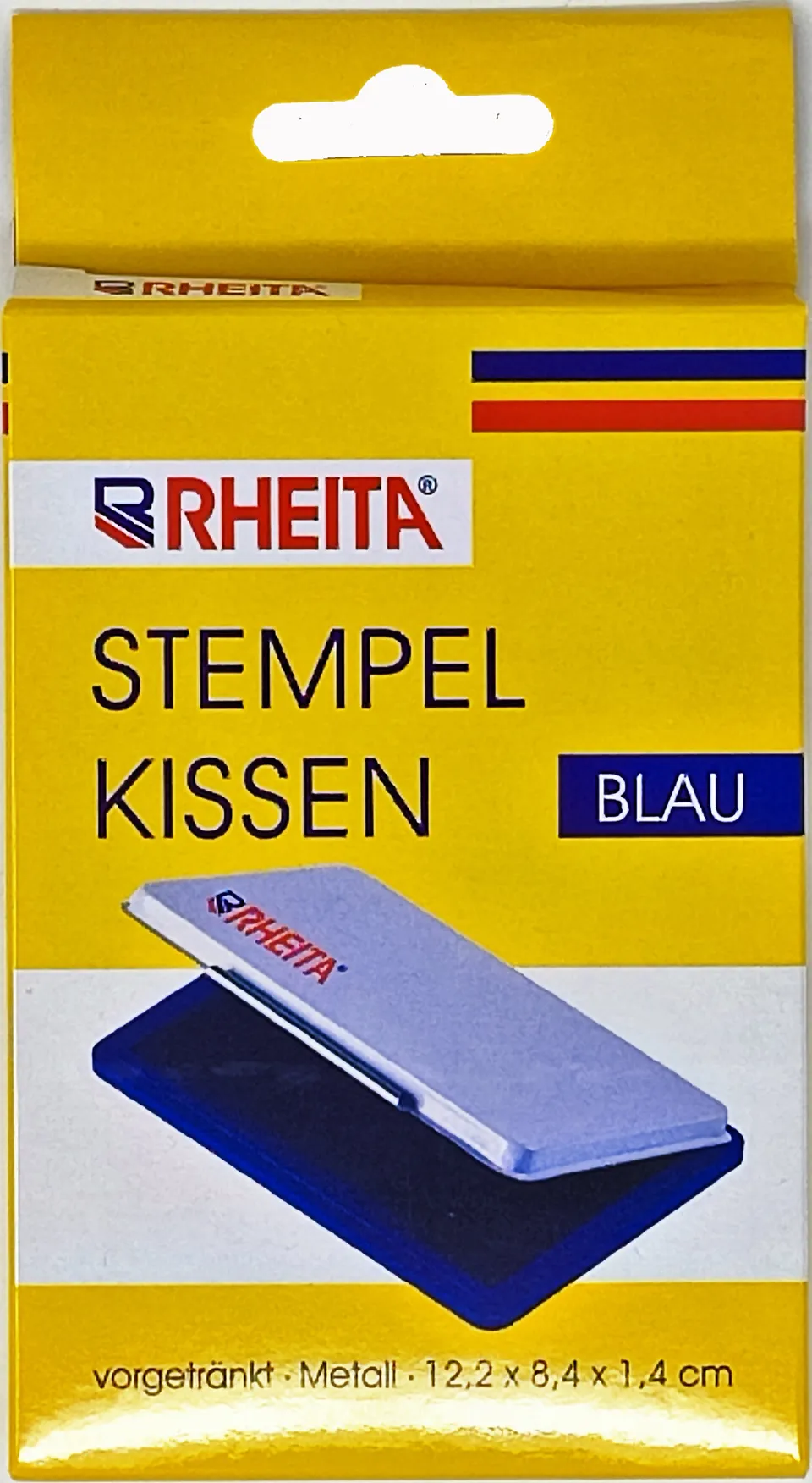 rheita-stempelkissen-metall-blau-gr-e-2-7-x-11-cm image 1