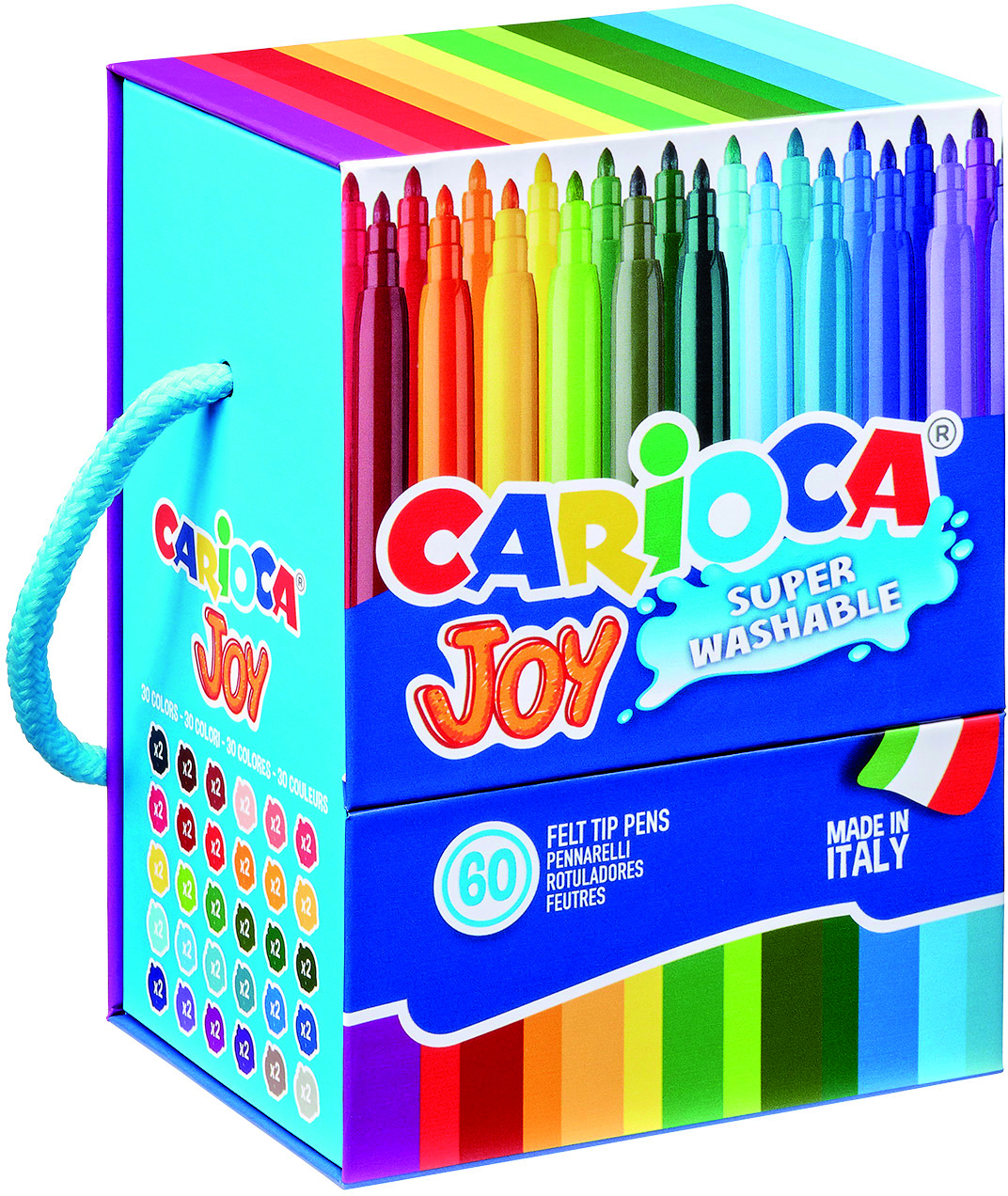 carioca-joy-fasermaler-60-st-ck-in-box-mit-griff-2-8-mm image 1