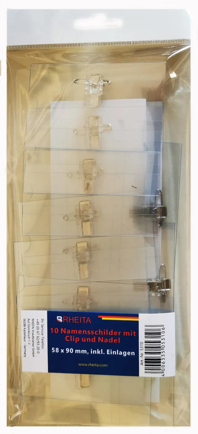 rheita-namens-visitenkartenschilder-57-x-90-mm-transparent-10er-pack image 1