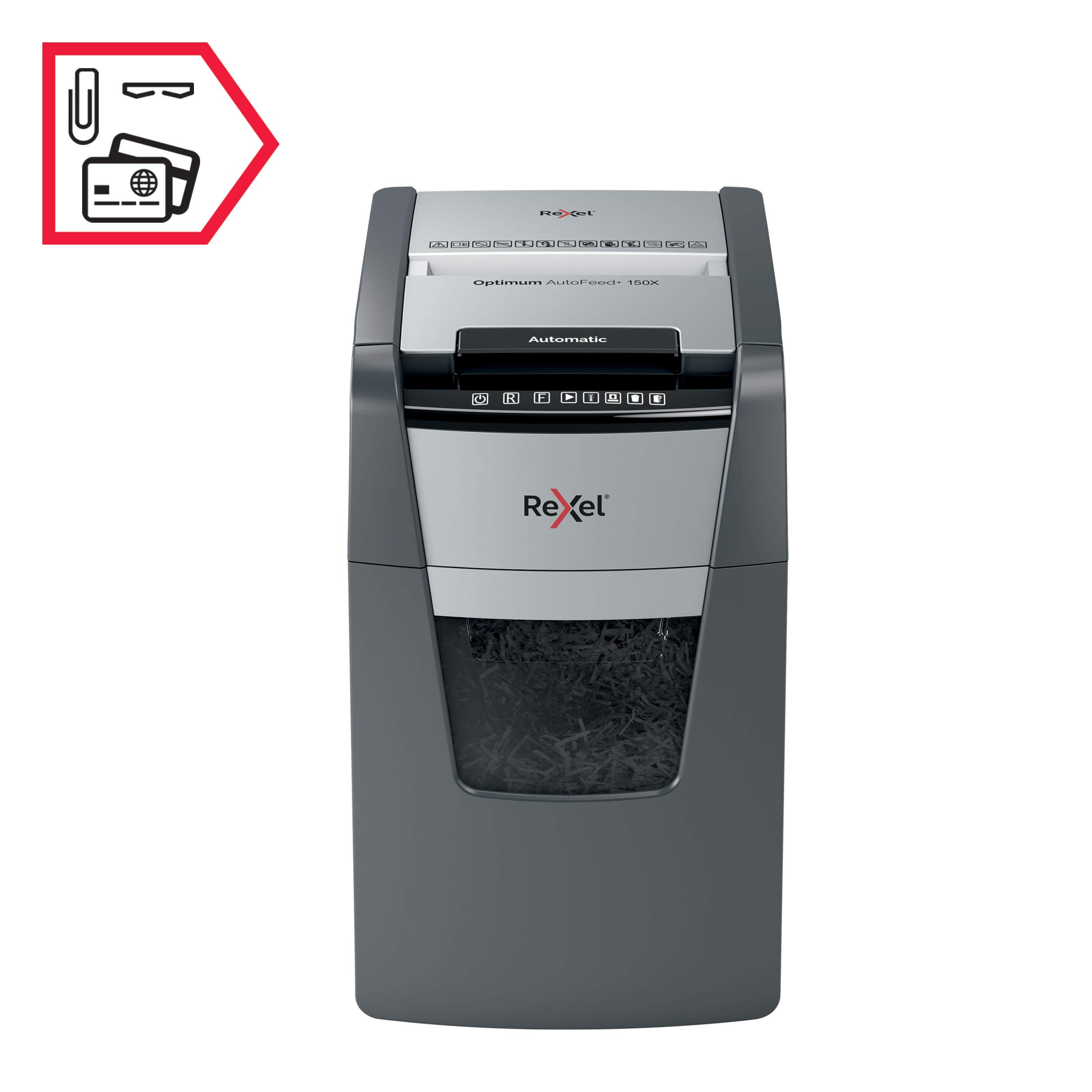 rexel-optimum-autofeed-150x-automatischer-aktenvernichter-p4-150-blatt image 5