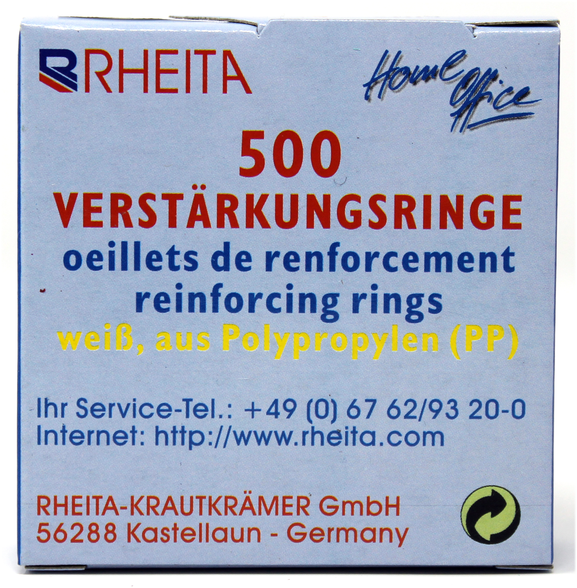rheita-lochverst-rkungsringe-selbstklebend-transparent-500-st-ck-im-dispenser image 1